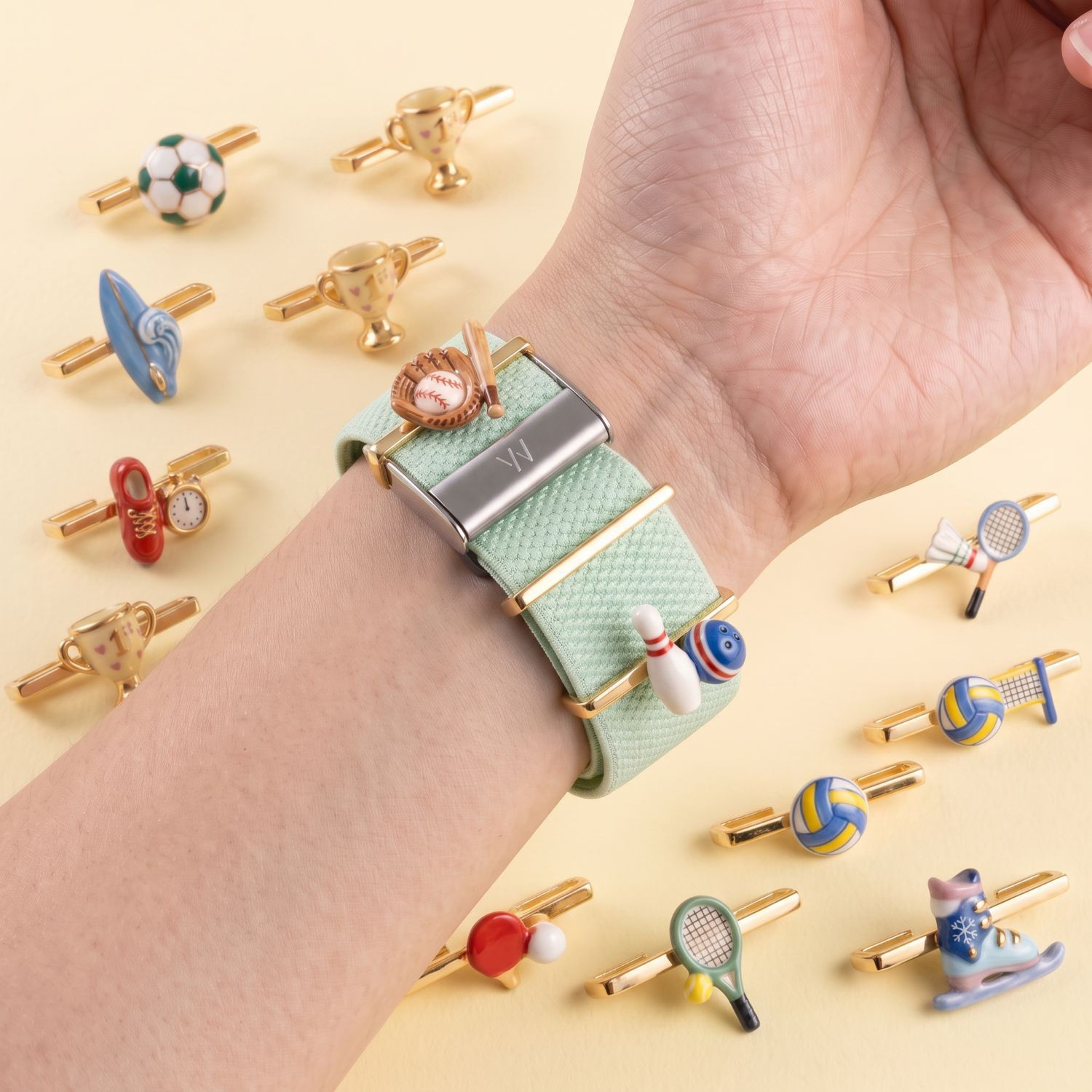 Whoop 5.0 Band Charms Sports D - Badminton In English review and price