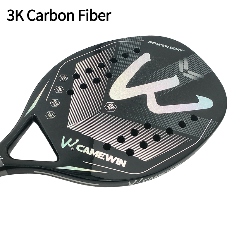 Camewin 3K Beach Tennis Racket - Badminton Racket Carbon review and price