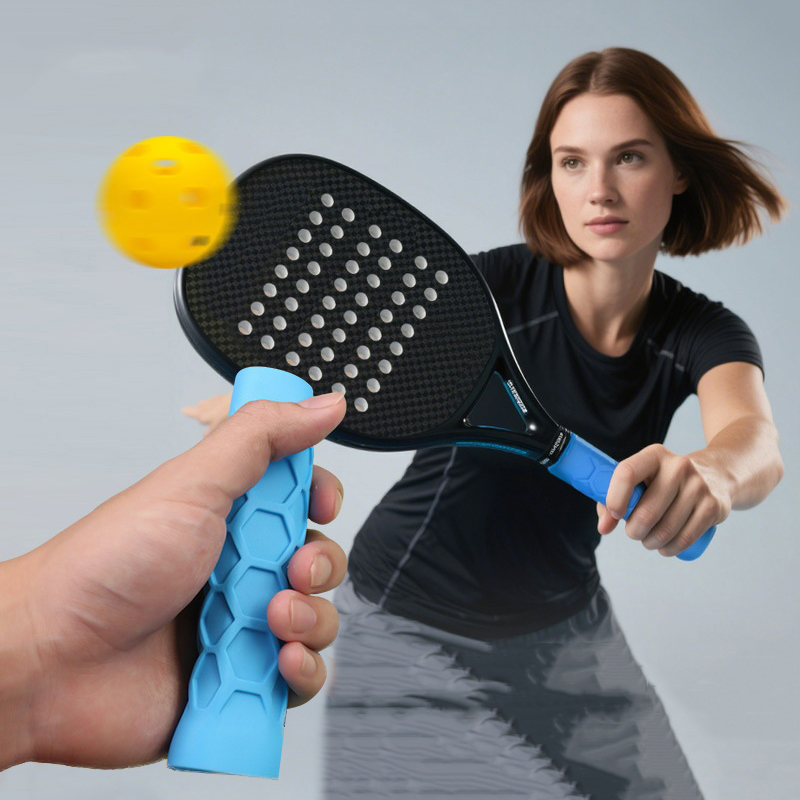 1pc Shock-absorbing Sleeve And - Badminton Grip review and price