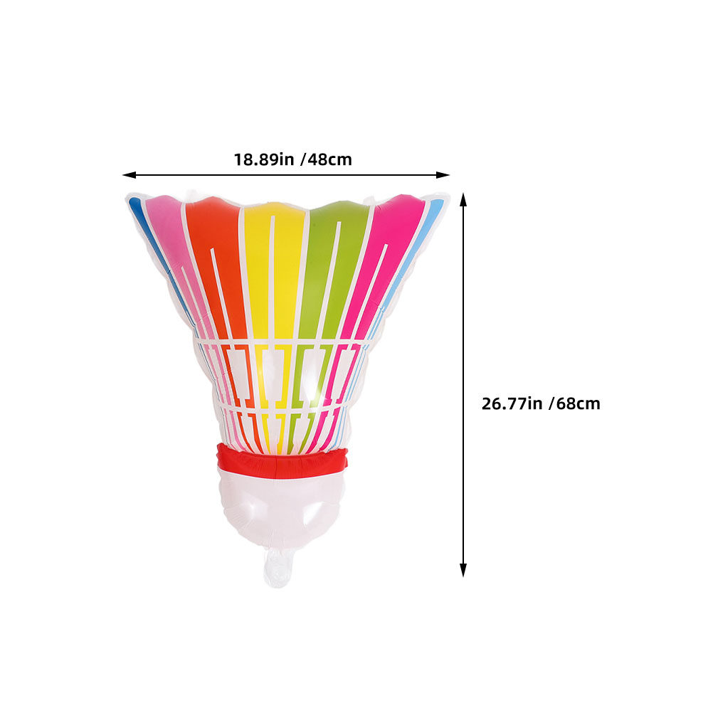 6Pcs Giant Inflatable Badminto - Badminton Shuttlecock review and price