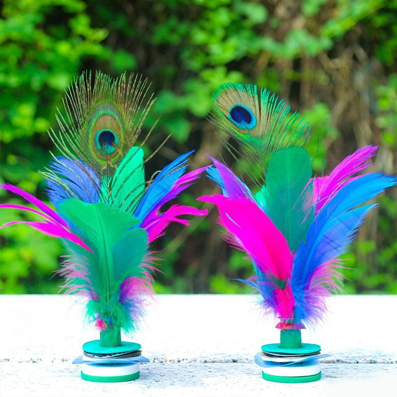 Colorful Feather Jianzi Tradit - Feather Shuttlecock review and price