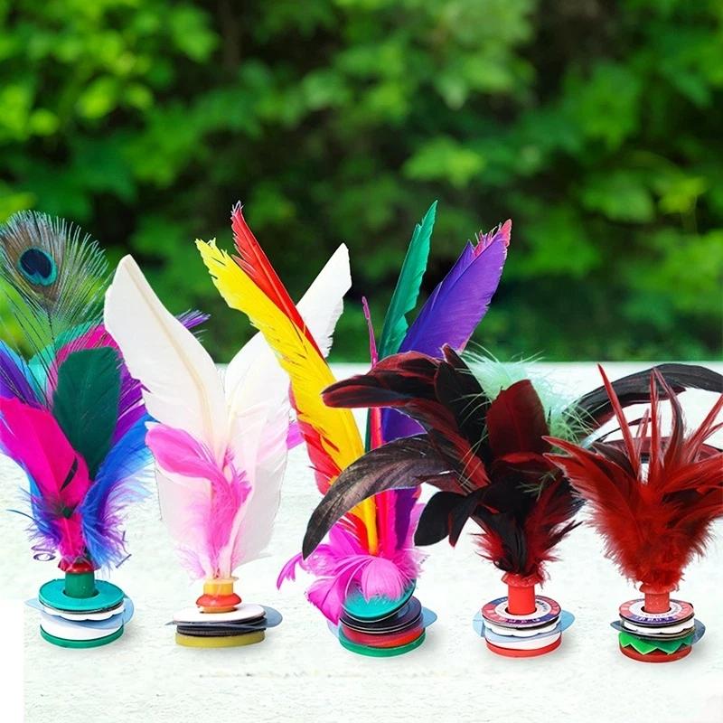 Colorful Feather Jianzi Tradit - Feather Shuttlecock review and price